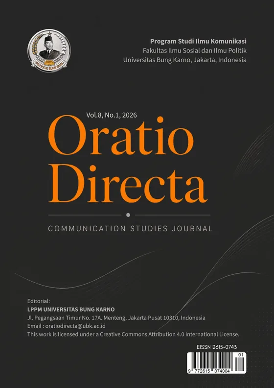 					View Vol. 8 No. 1 (2026): Oratio Directa
				